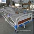 Patient care used 3 crank manual hospital bed